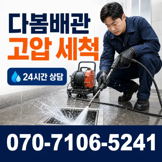 수원시 매교동 배관청소 상담 이미지 4